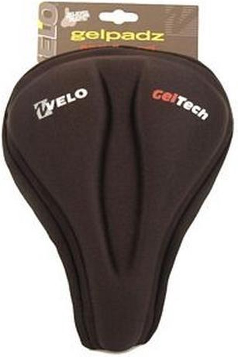 Velo Zadeldek Plush Geltech O-Zone Sport - Zwart