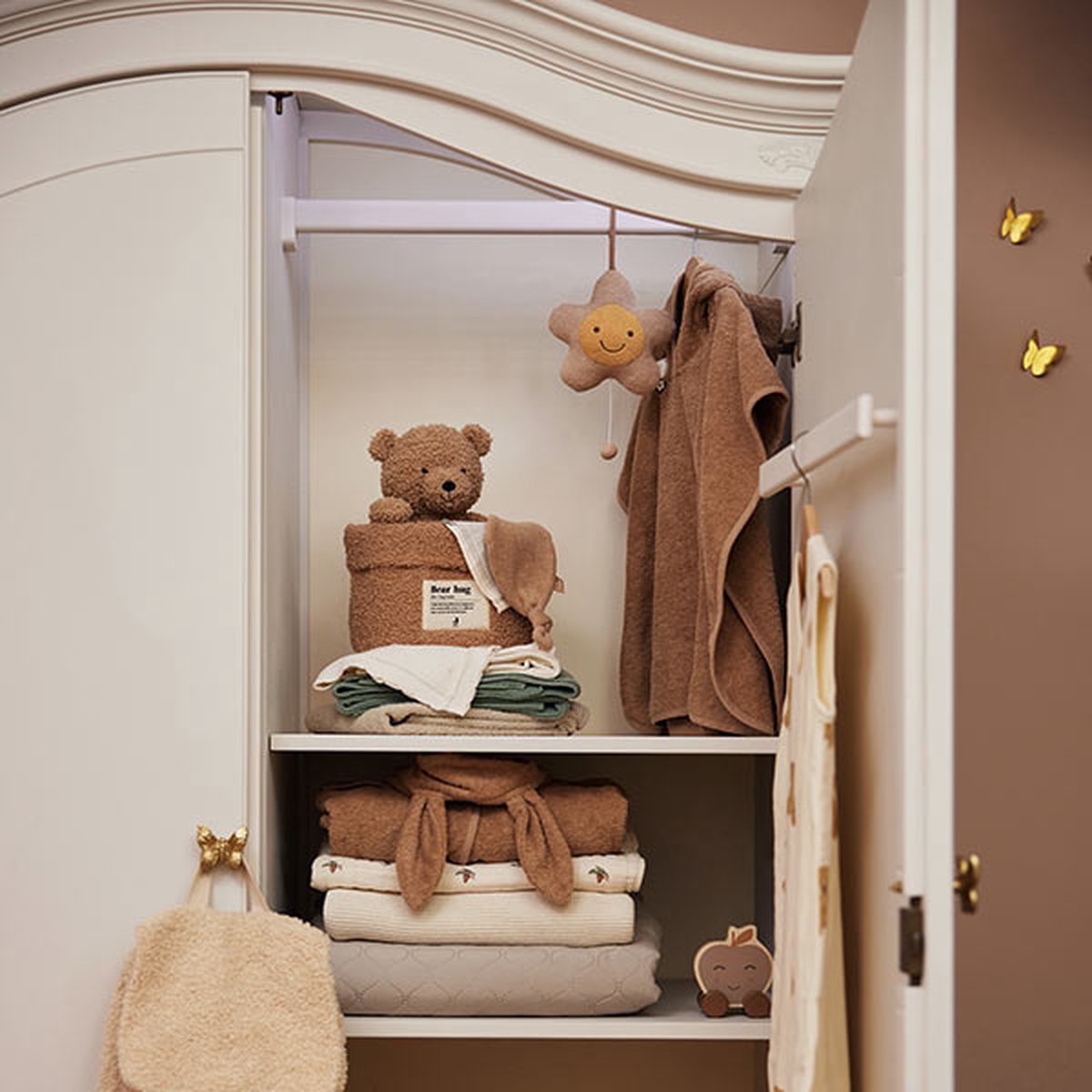 Jollein Mand Bouclé Biscuit