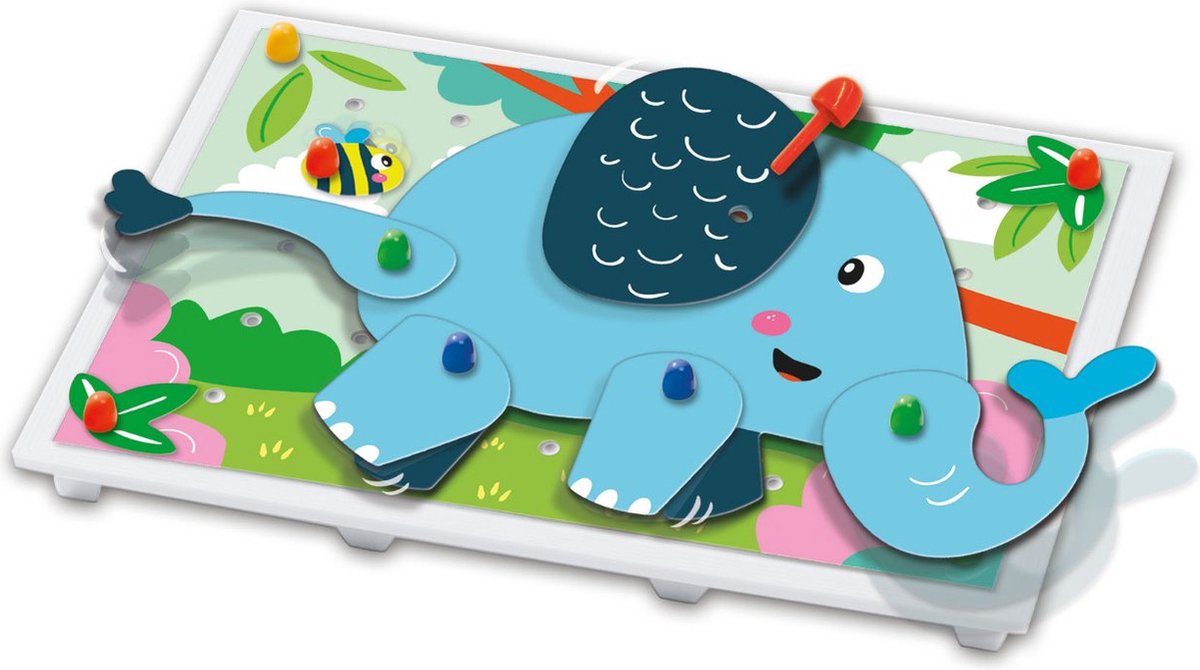 Ses Ik Leer Mozaiek Dieren Puzzel