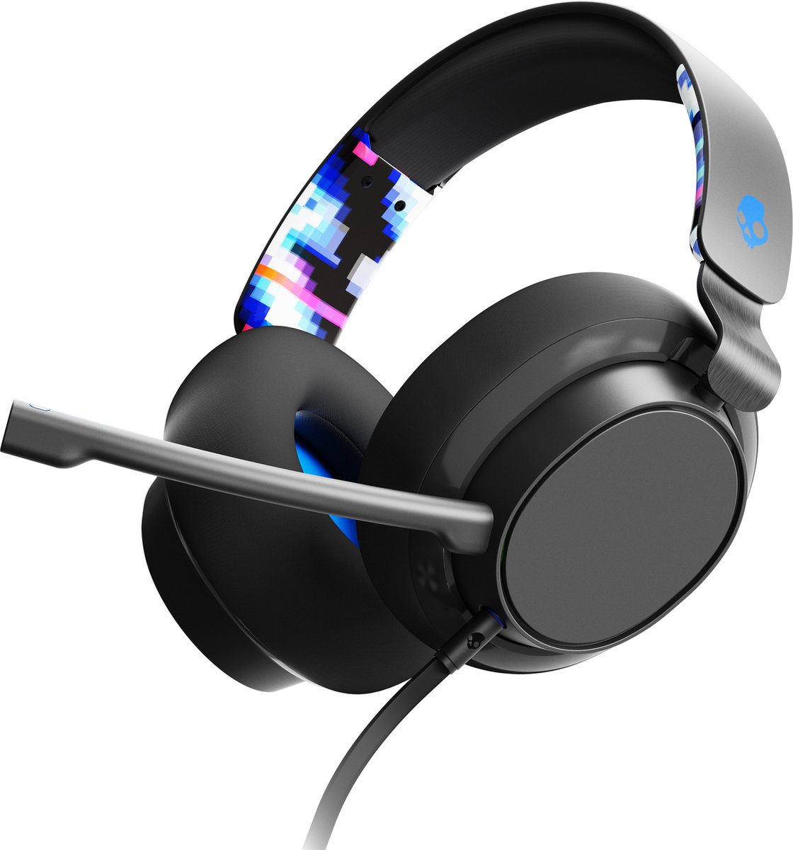 SKULLCANDY Slyr Wired Playstation Gaming Headset - Zwart/blauw Digi-hype