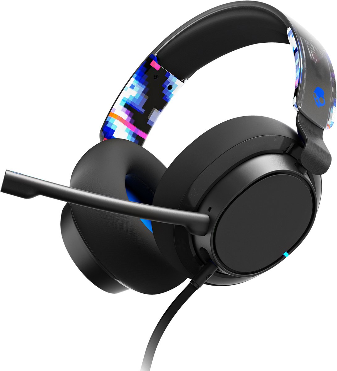 SKULLCANDY Slyr Pro Wired Playstation Gaming Headset - Zwart/blauw Digi-hype