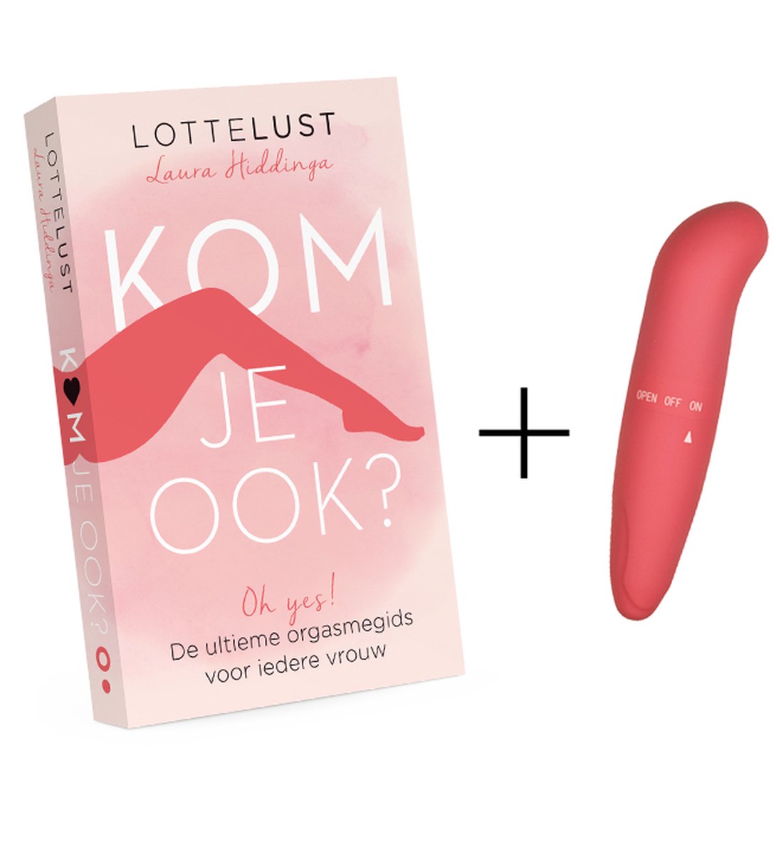 Boekenkast Kom je ook? - Roze