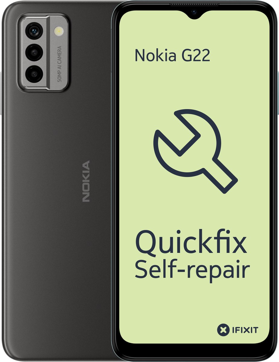 Nokia G22 128GB Meteor Grey - Grijs