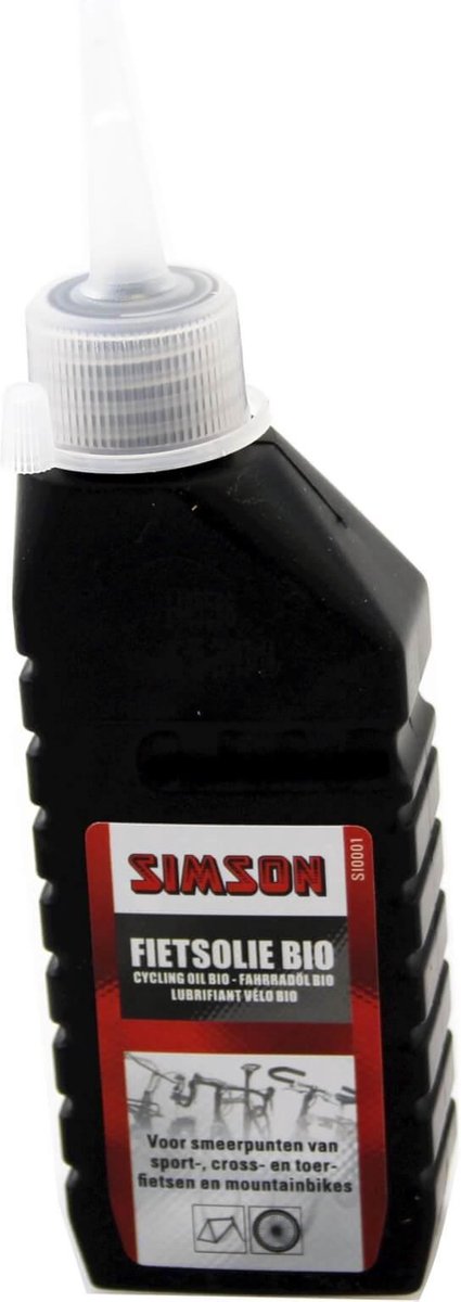Simson Fietsolie Biologisch 100ml - Zwart