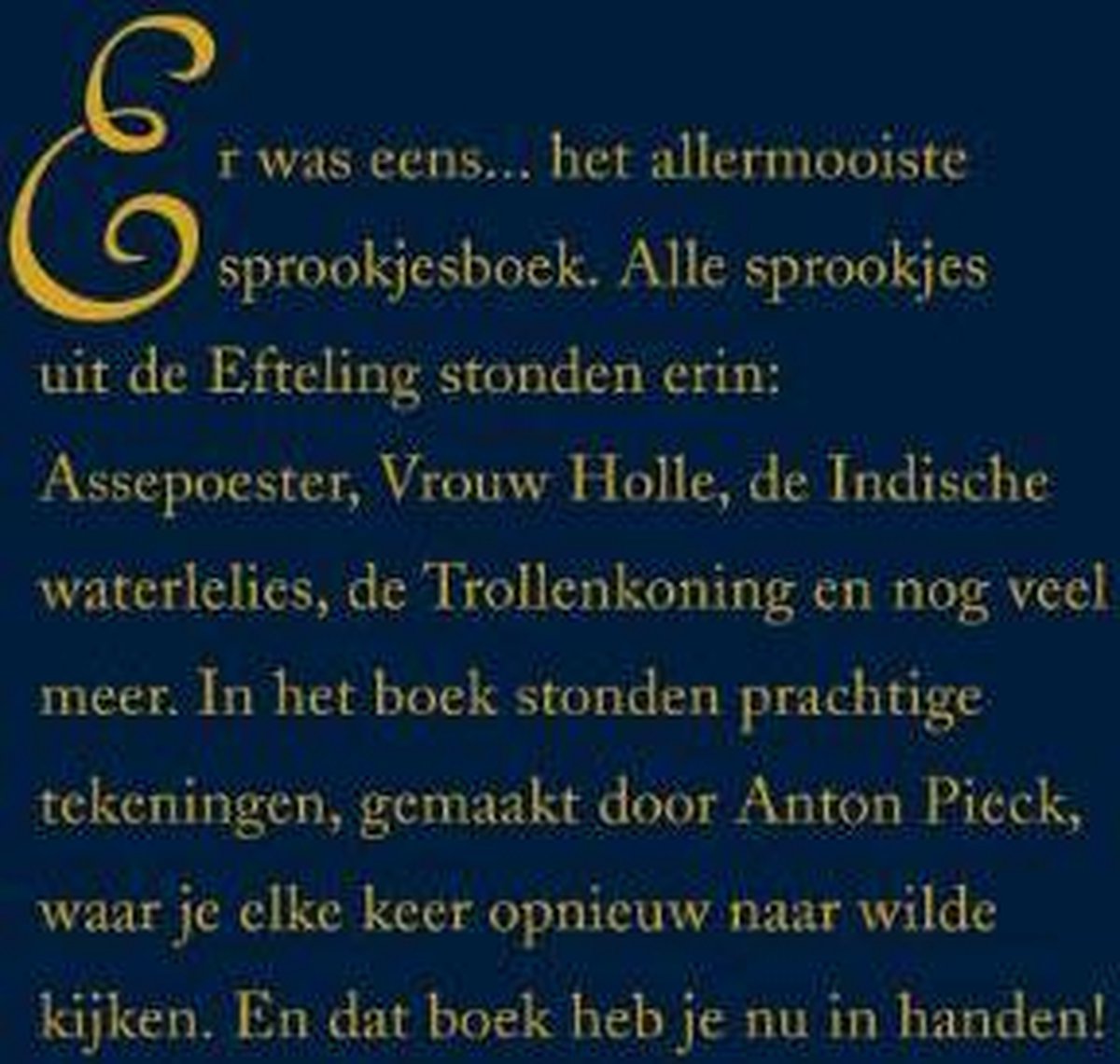 Ploegsma Sprookjesboek van de Efteling