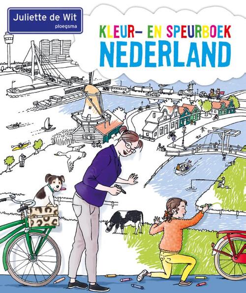 Kleur- en speurboek Nederland