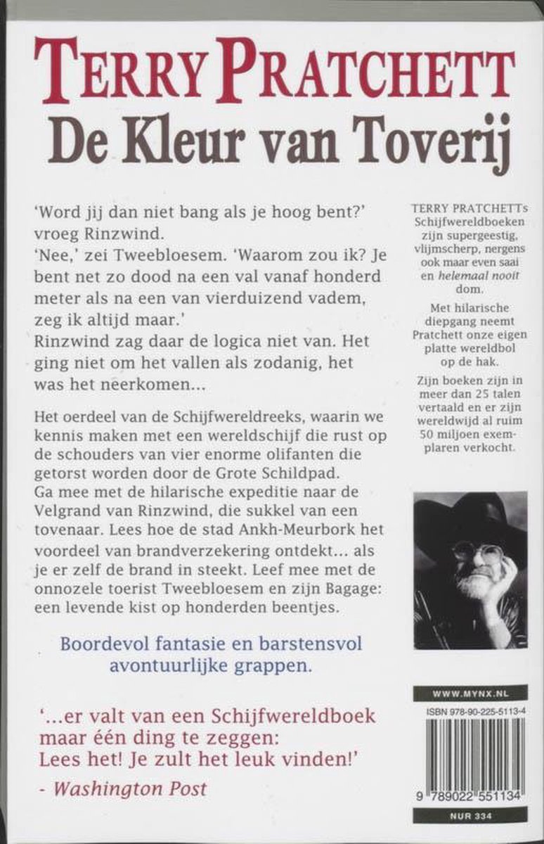 Boekerij Schijfwereld 1 - De Kleur van Toverij