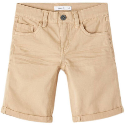 Name it - Bermuda De Niño Con Cintura Ajustable - Beige