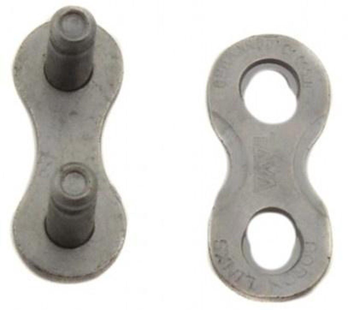 Simson kettingschakel 1/2 x 1/8 staal zilver per stuk - Silver