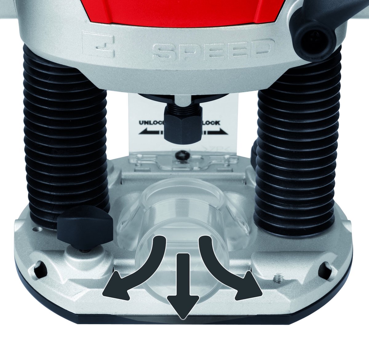 Einhell TE-RO 1255 E - Bovenfrees | 1200W - 4350490