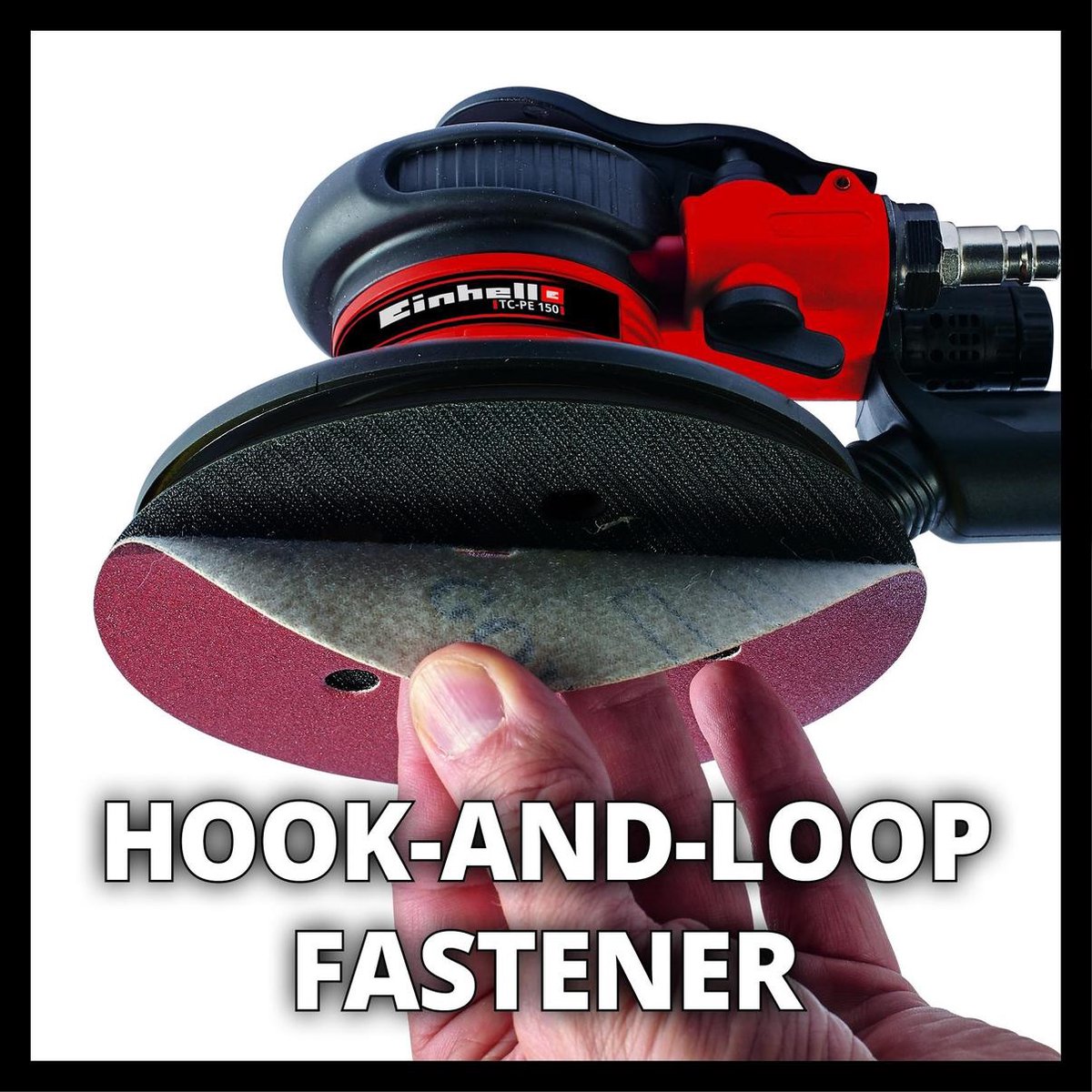 Einhell TC-PE 150 - Pneumatische Excentrische Schuurmachine | 6.3 bar | 150 mm - 4133330