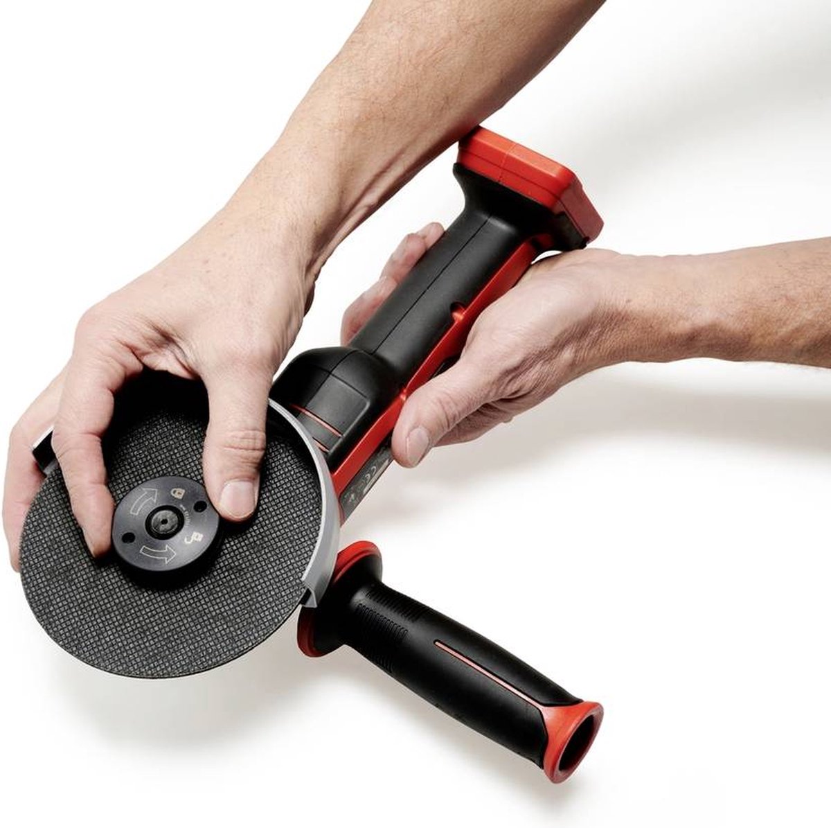 Einhell AXXIO 18/125 Q BL Solo - Accu Haakse Slijper | 18V | 125 mm | Zonder accu en lader - 4431151