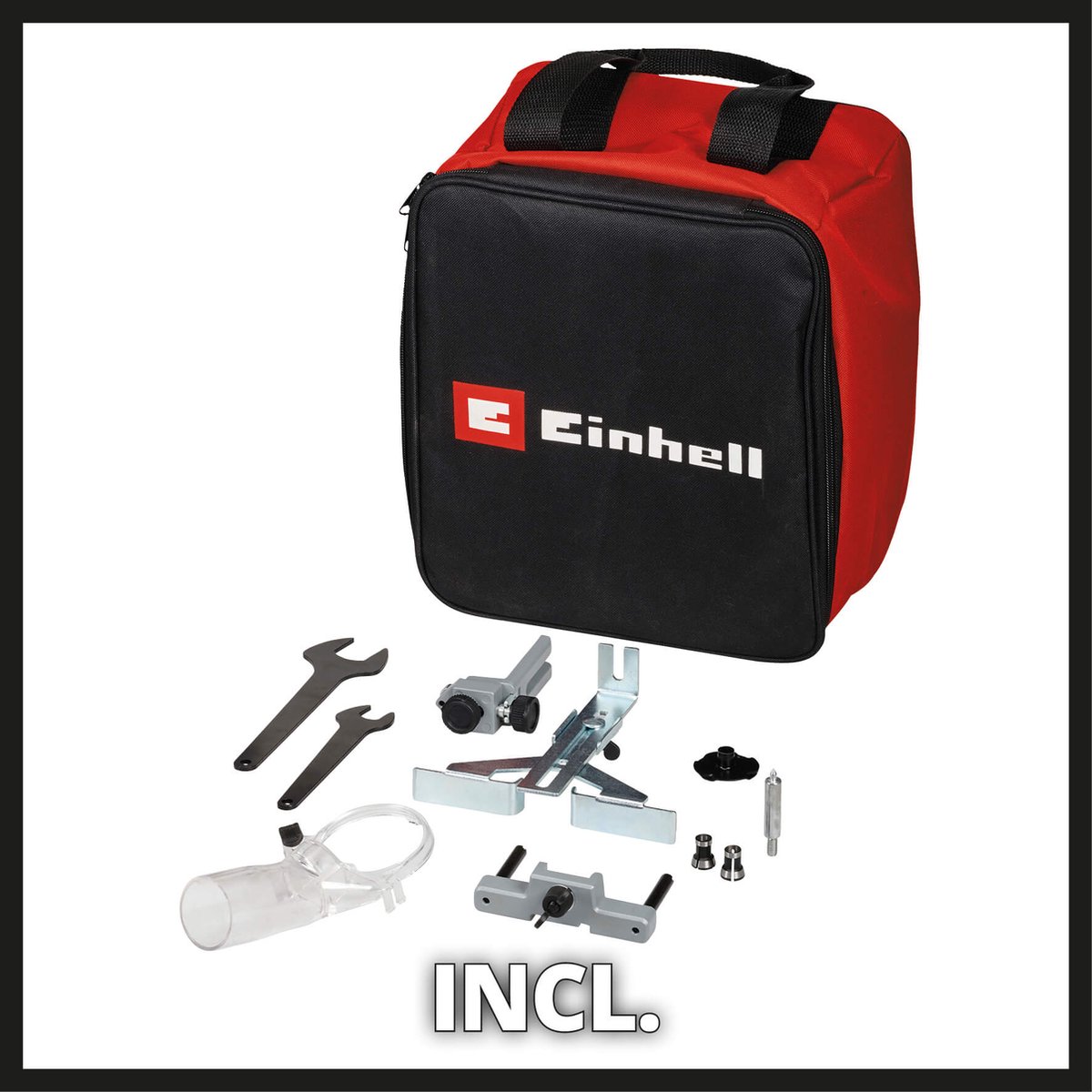 Einhell TP-RO Kit Li BL Solo - Accu Boven-/Kantenfrees | 18V | In koffer - 4350410