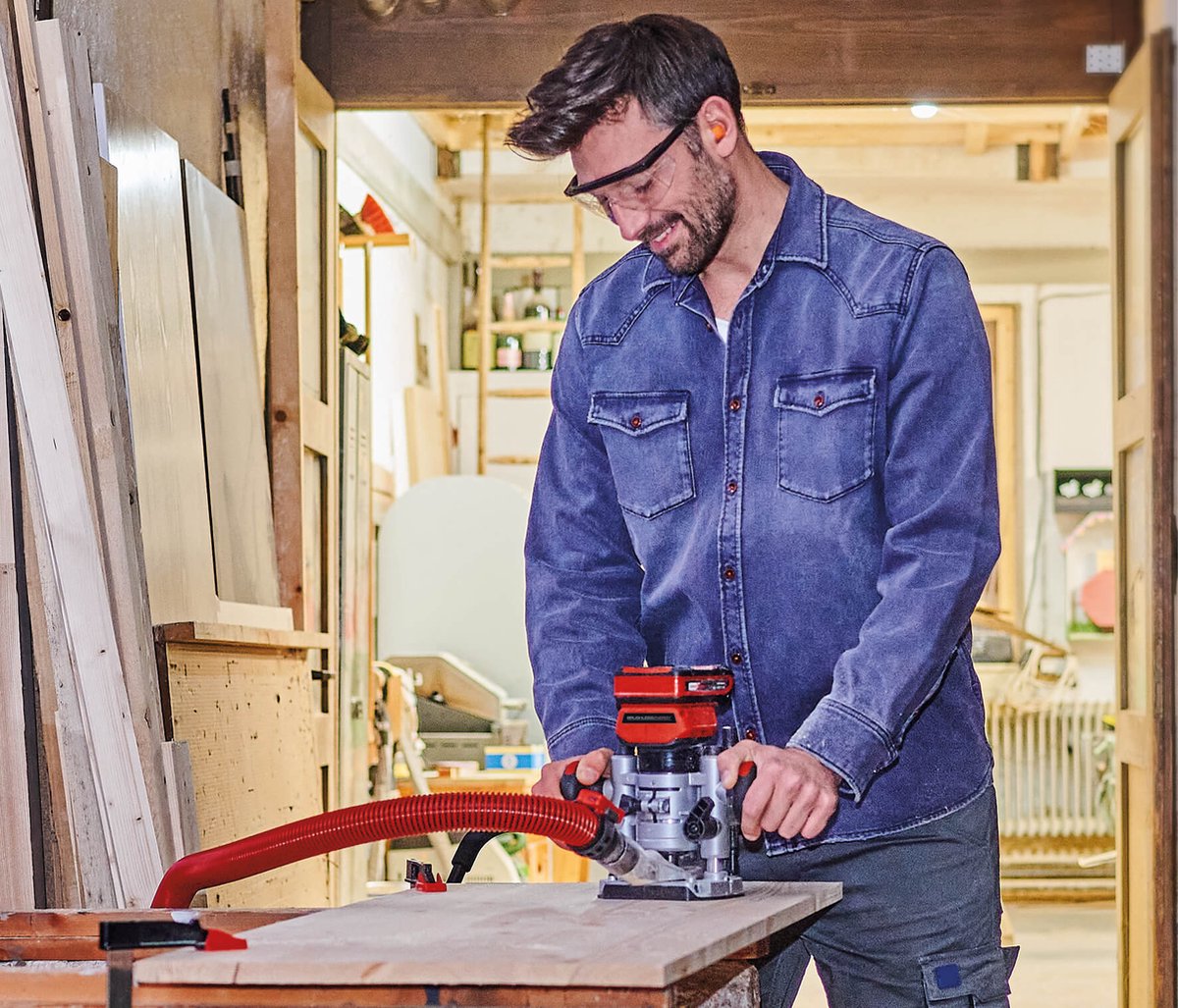 Einhell TP-RO Kit Li BL Solo - Accu Boven-/Kantenfrees | 18V | In koffer - 4350410