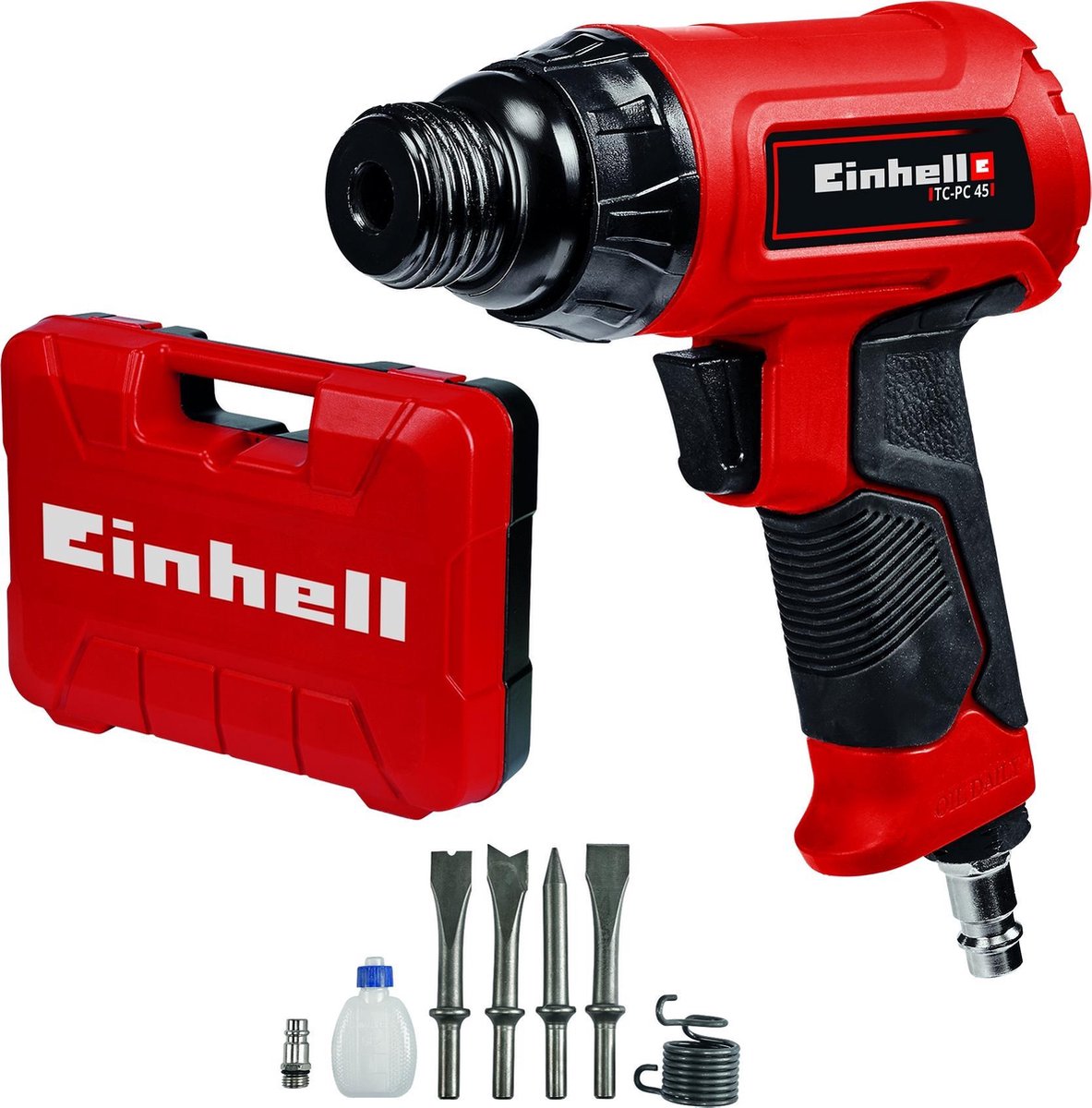 Einhell TC-PC 45 - Pneumatische Hakbeitel | 6.3 bar | 1.2J - 4139040