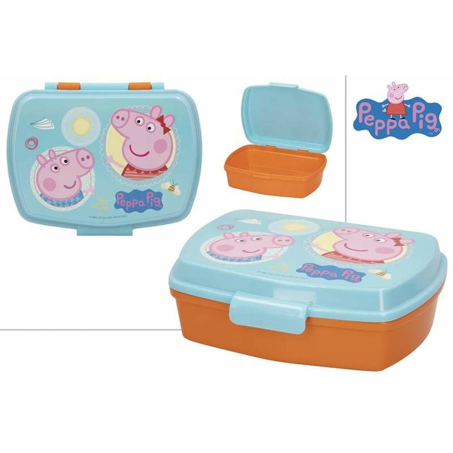 Broodtrommel Peppa Pig Plastic