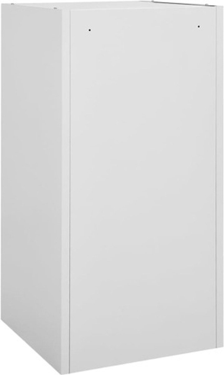 Vidaxl Zadelkast 53x53x105 Cm Staal Licht - Grijs