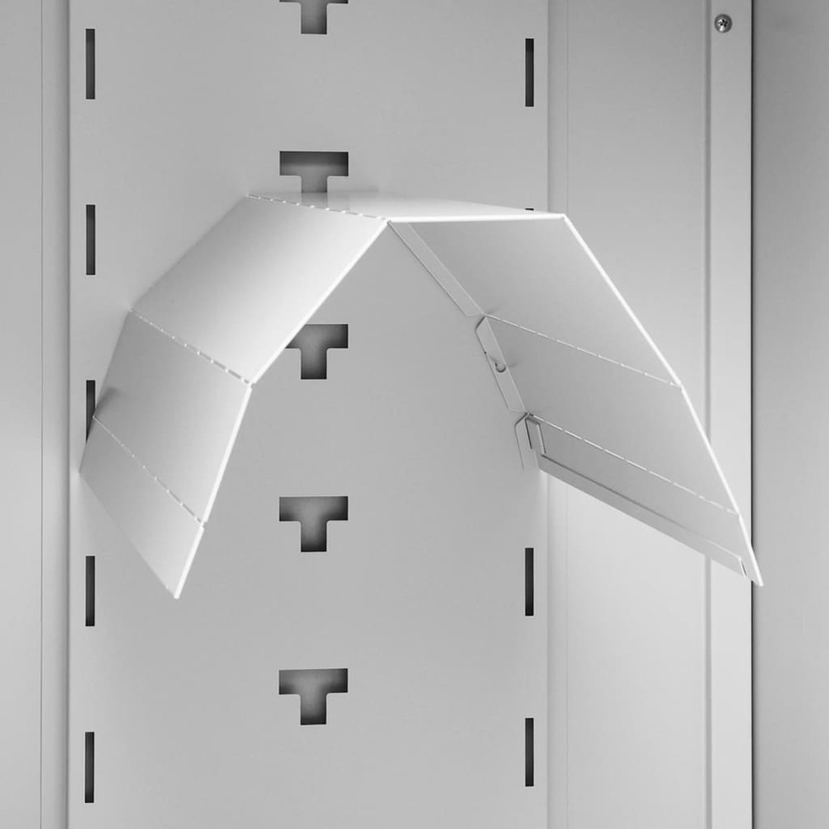 Vidaxl Zadelkast 53x53x105 Cm Staal Licht - Grijs