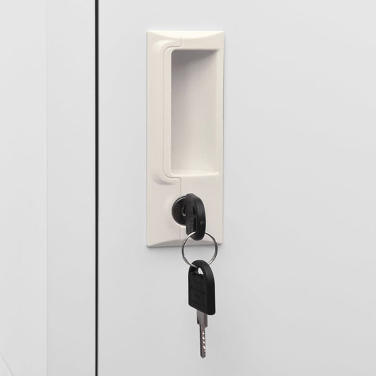 Vidaxl Zadelkast 53x53x105 Cm Staal Licht - Grijs