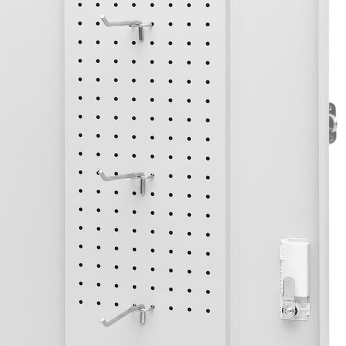 Vidaxl Zadelkast 53x53x105 Cm Staal Licht - Grijs