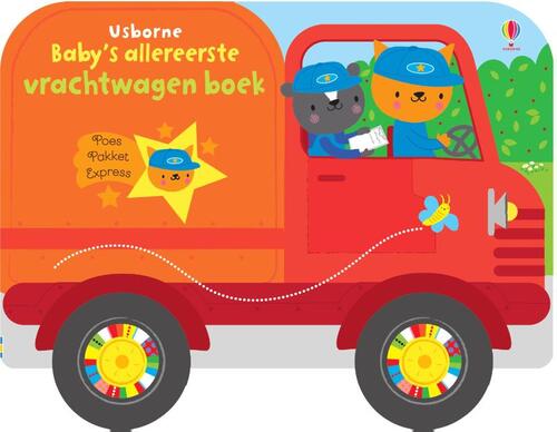 WPG Uitgevers Baby&apos;s allereerste vrachtwagenboek