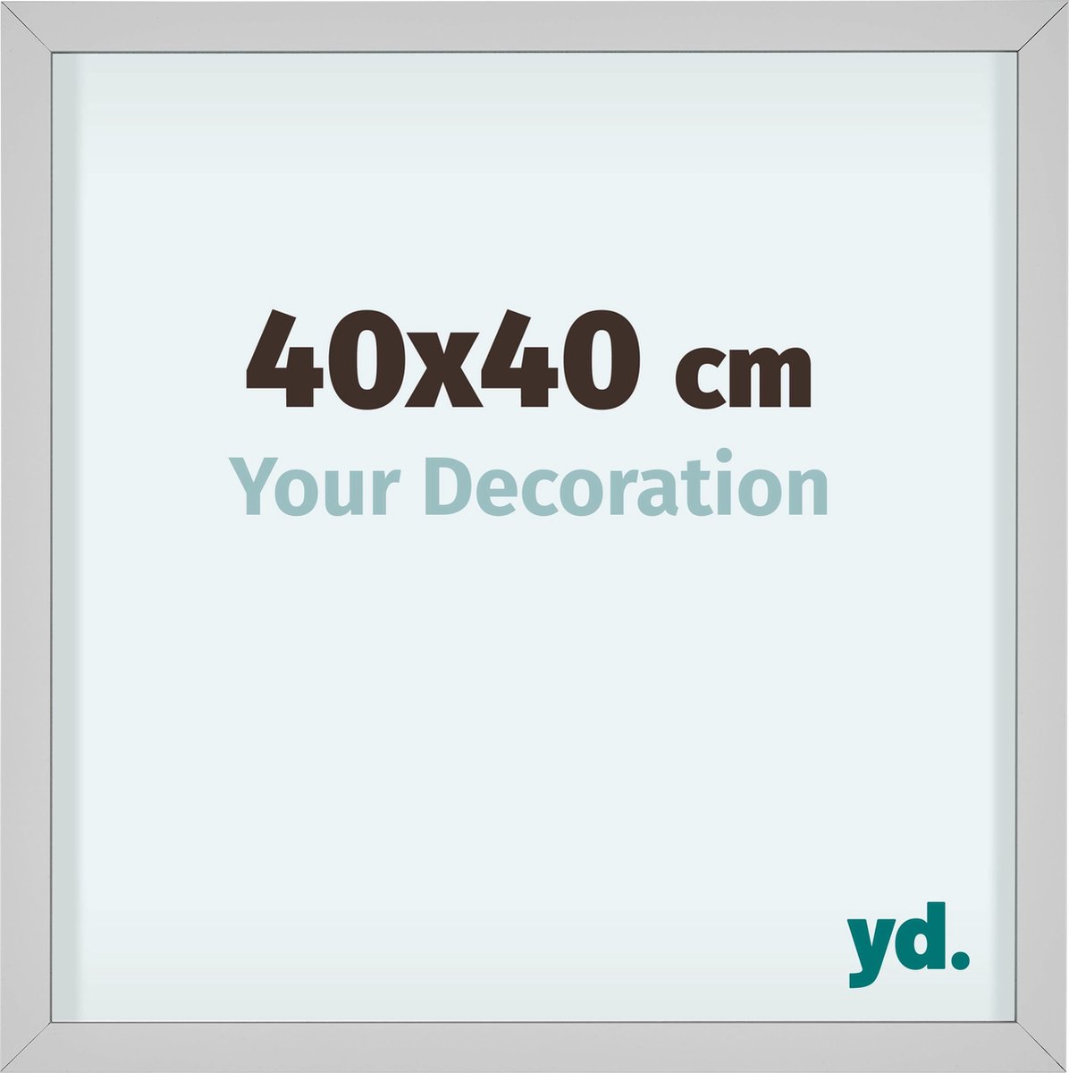 Your Decoration Virginia Aluminium Fotolijst 40x40cm Wit