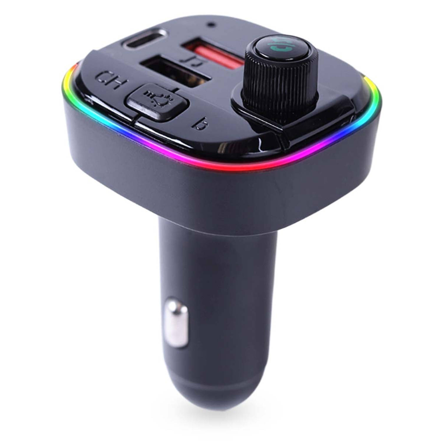 Niceey Fm Transmitter - Bluetooth Carkit - Zwart