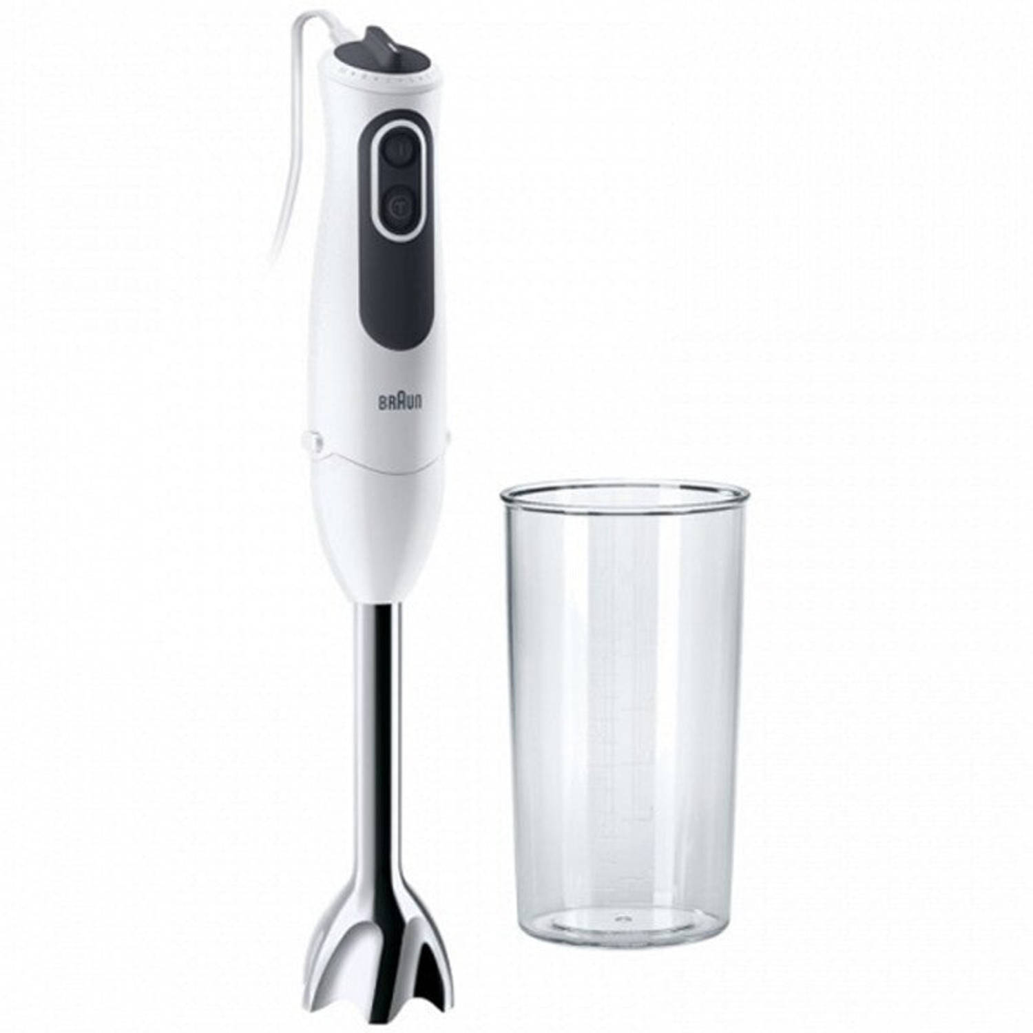 Braun Handblender 222449 750w Inox Wit