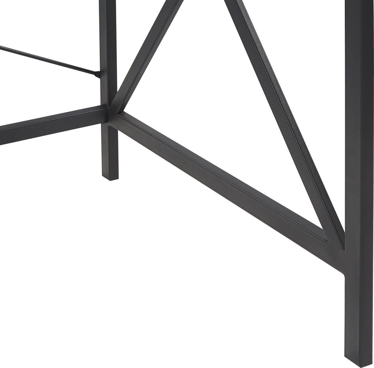 Beliani Futon - Bureau-donkere Houtkleur-mdf - Bruin