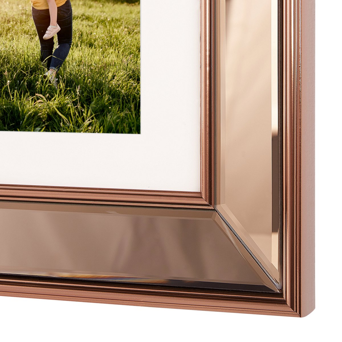 Beliani Dabola - Fotolijst-koper-glas