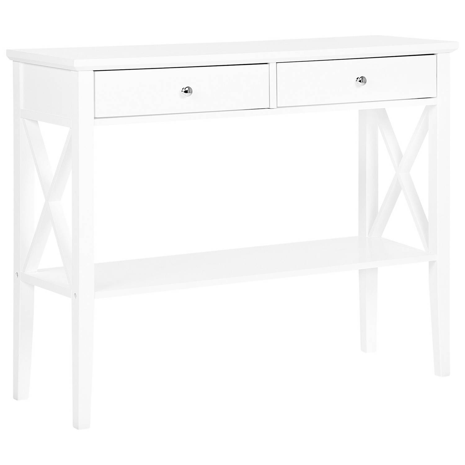 Beliani Avenue - Consoletafel-wit-mdf