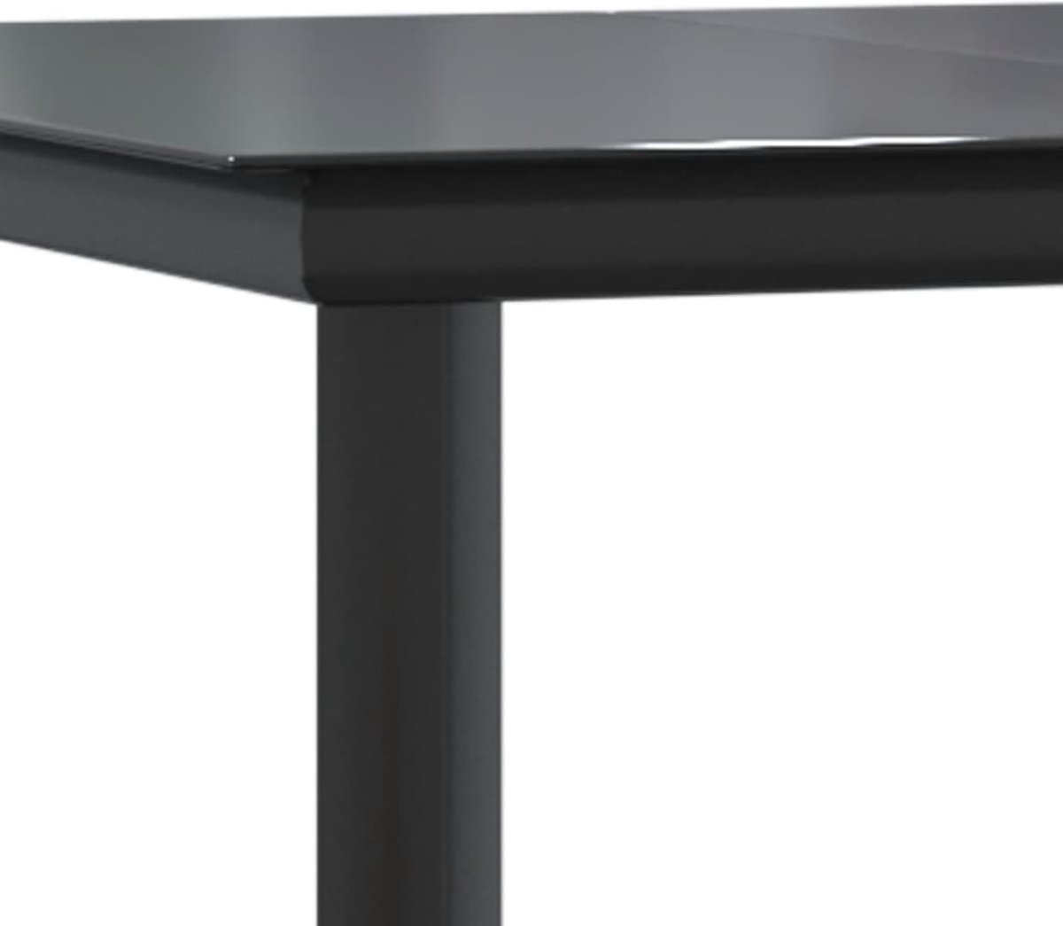 Vidaxl 9-delige Tuinset Poly Rattan - Zwart
