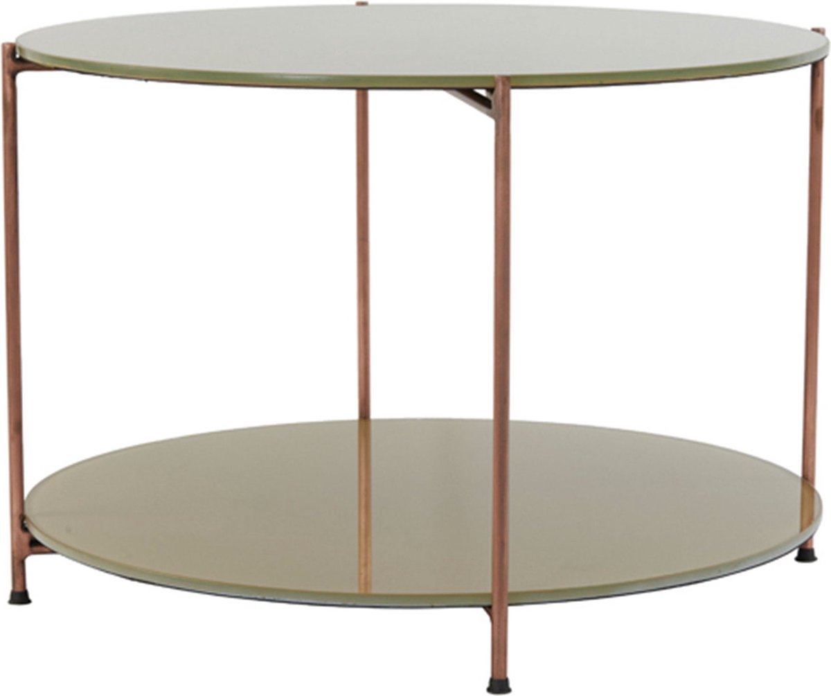 Light & Living - Salontafel Belita - 65x65x45cm - Bruin