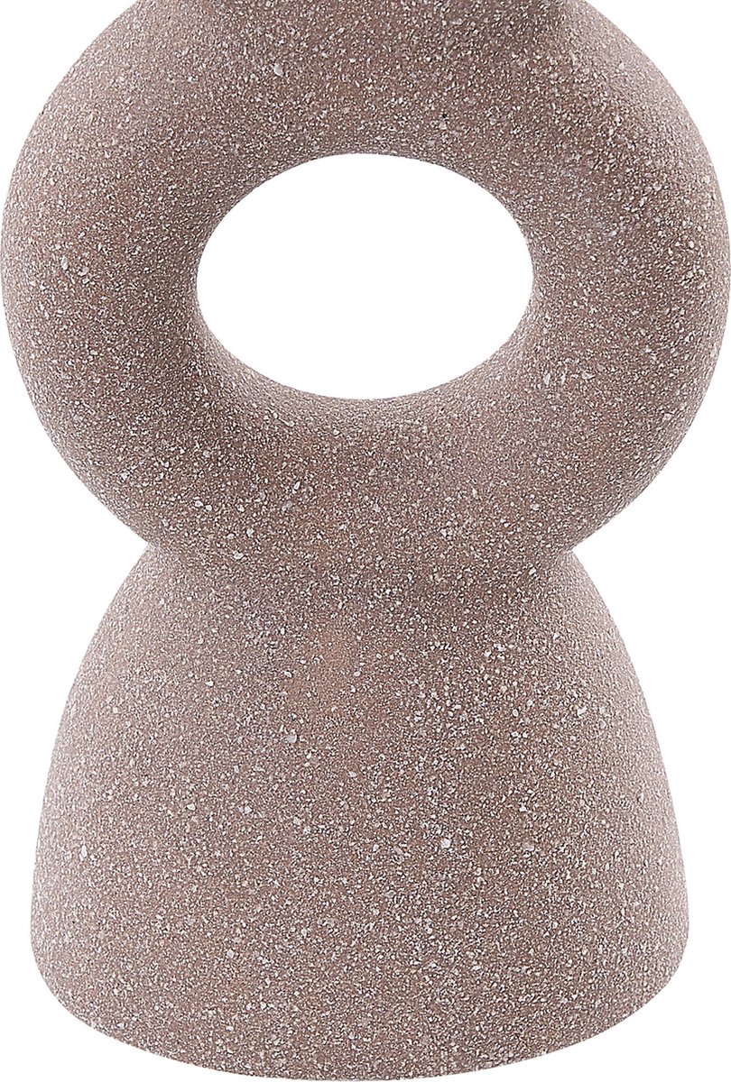 Beliani Naousa - Kandelaar--keramiek - Beige