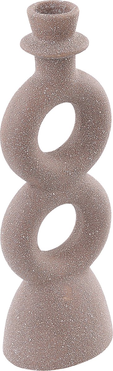 Beliani Naousa - Kandelaar--keramiek - Beige