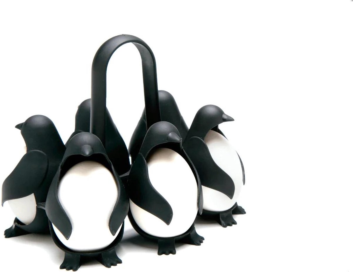 Peleg Design Eierhouder Egguins - Zwart