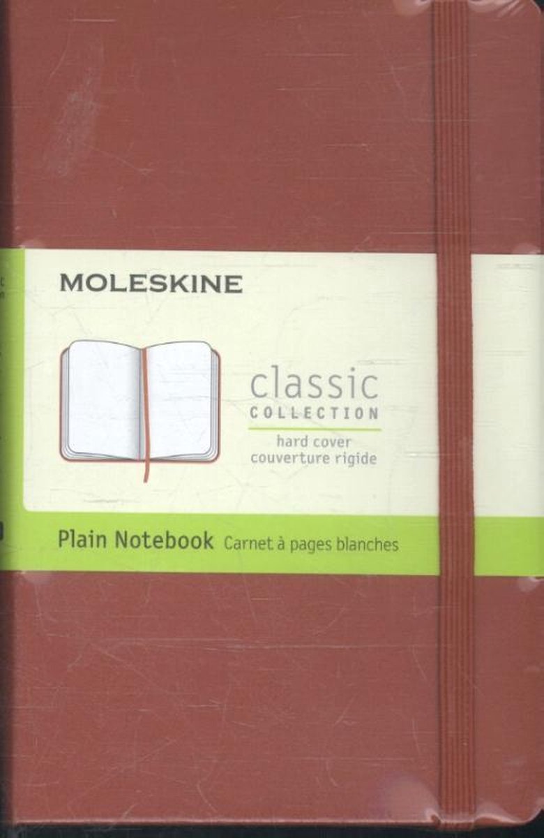 Moleskine Pocket Plain Notebook - Red