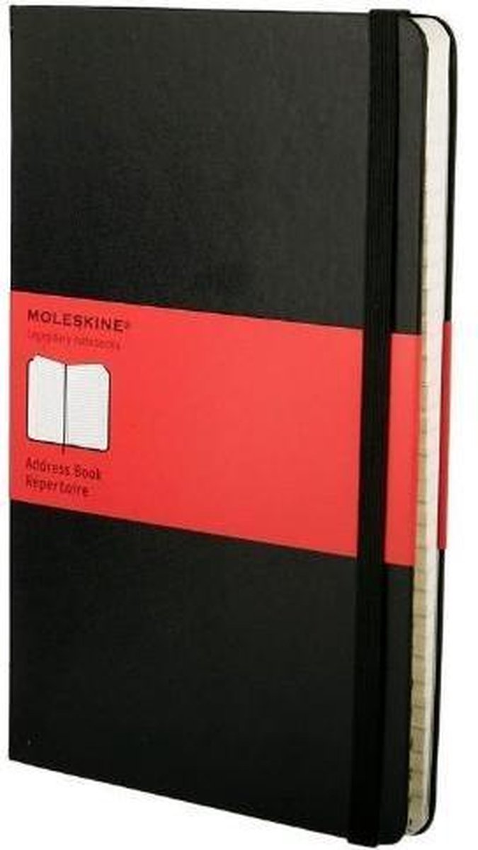 Moleskine Address Book - Large - Zwart