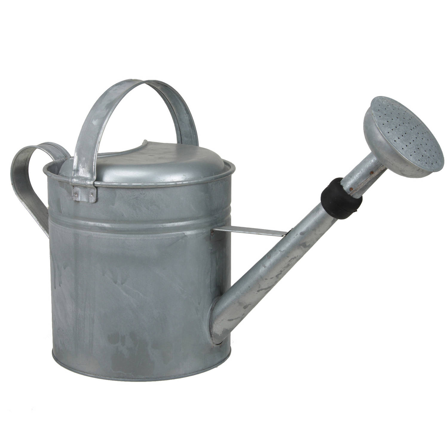 Gieter Met Broeskop/sproeikop - 6,5 Liter - Zink - Gieters - Silver