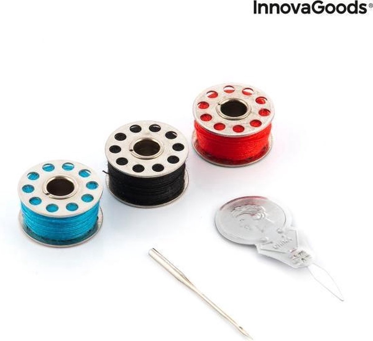 Innovagoods Mini Draagbare Naaimachine Met Led, Draadsnijder En Accessoires Sewny