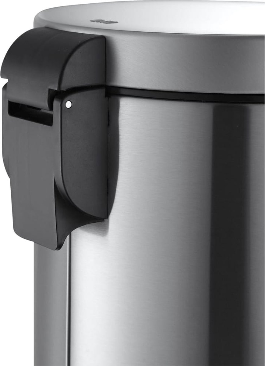 Eko Pedaalemmer Serene 30 L Platinakleurig - Grijs