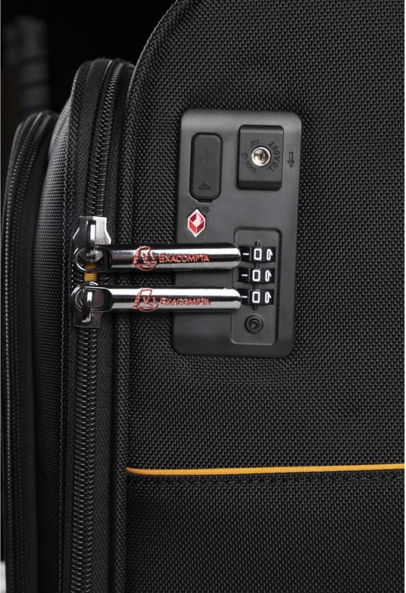 Exacompta Pilotentrolley Voor Laptop Exactive - Zwart