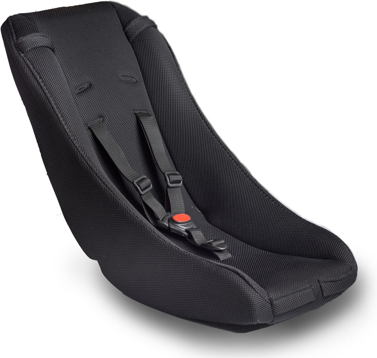 Melia 3-punts Babyschaal 4 Seasons Comfort 2-9 Maand Zw. - Zwart