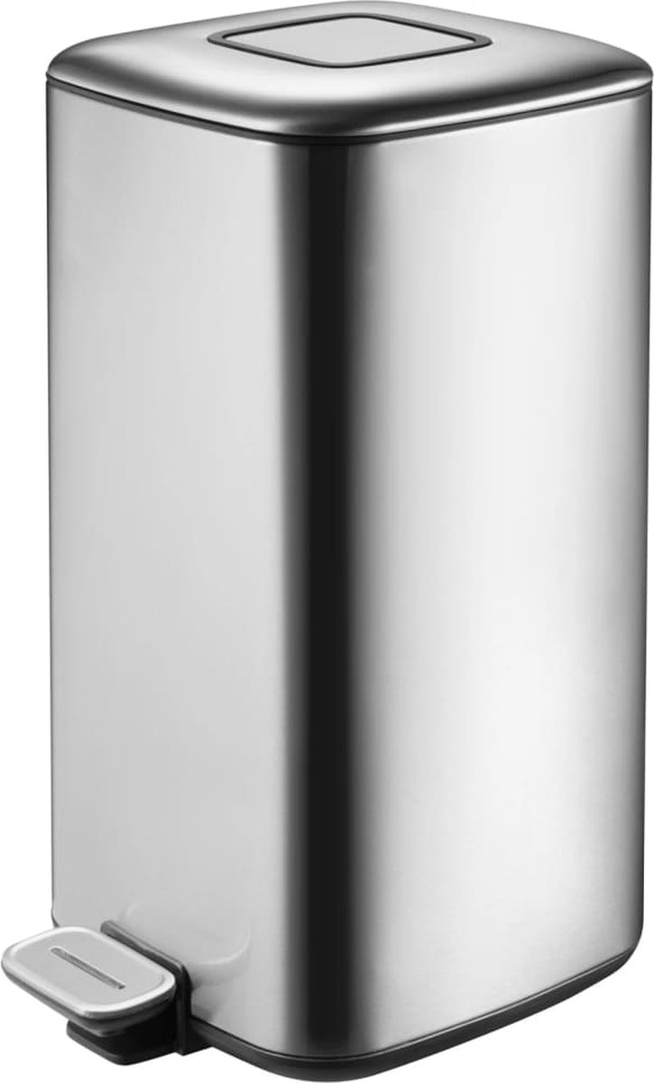 Eko Pedaalemmer Regent 20 L Matzilverkleurig - Silver