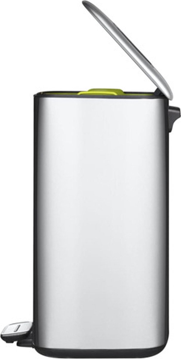 Eko Pedaalemmer Regent 20 L Matzilverkleurig - Silver