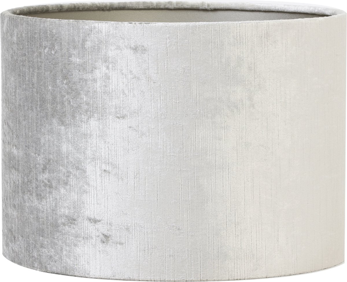 Light & Living Light&living Kap Cilinder 35-35-30 Cm Gemstone Zilver - Silver