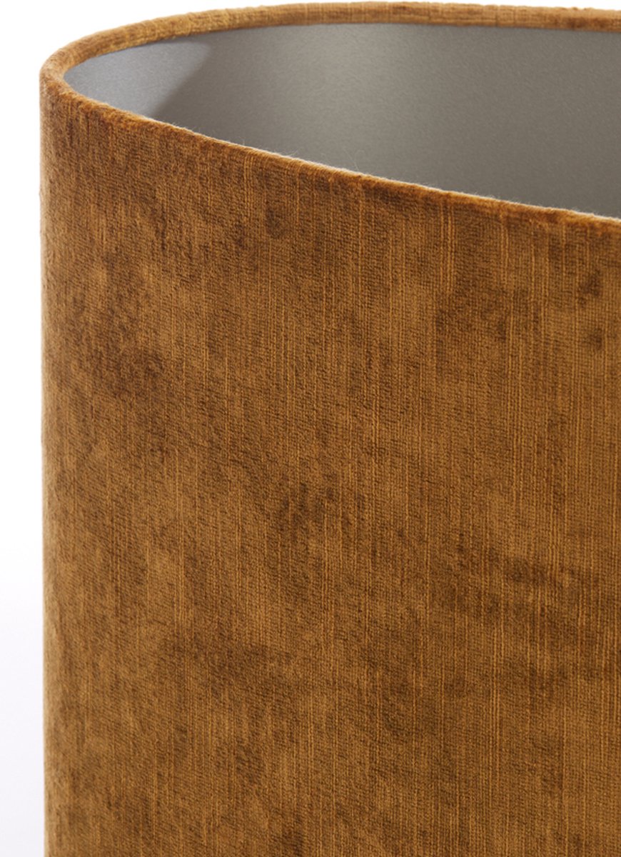 Light & Living Light&living Kap Ovaal Recht Smal 45-21-22 Cm Gemstone - Goud