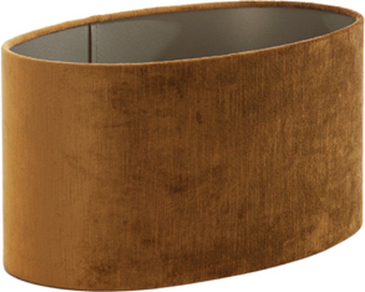 Light & Living Light&living Kap Ovaal Recht Smal 45-21-22 Cm Gemstone - Goud