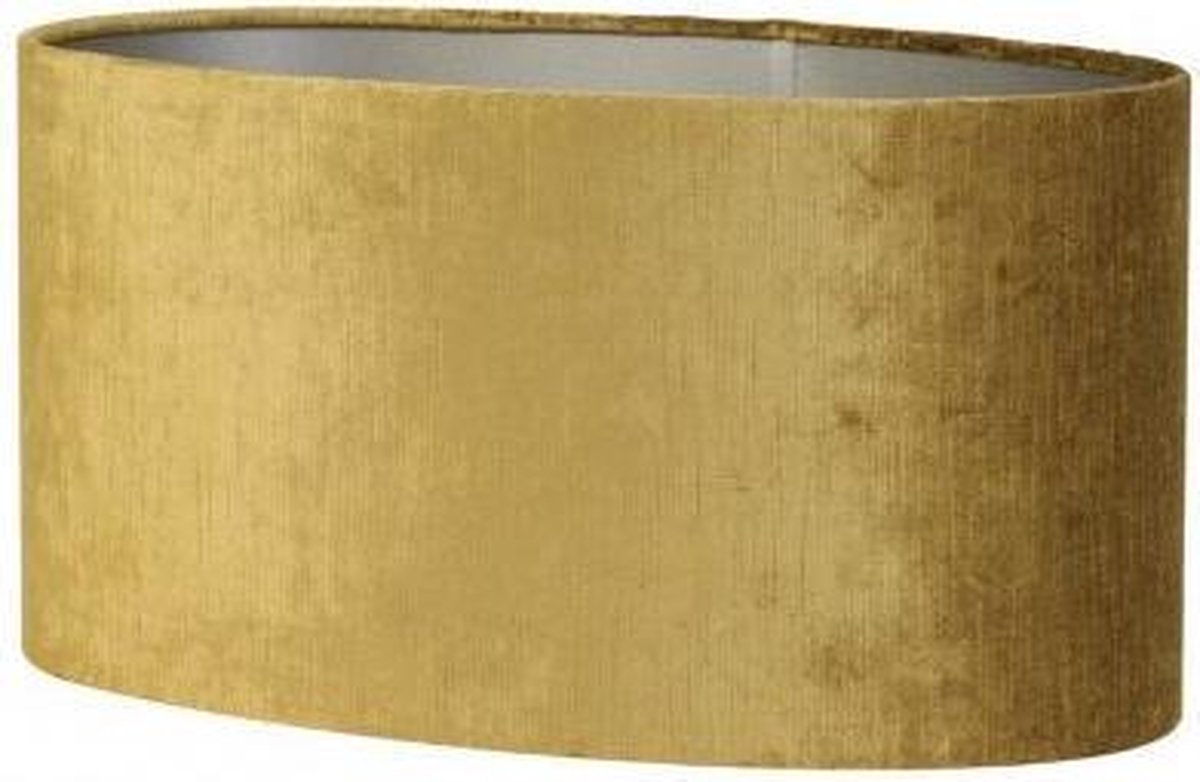 Light & Living Light&living Kap Ovaal Recht Smal 45-21-22 Cm Gemstone - Goud