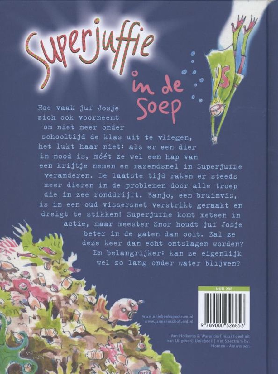 Unieboek Superjuffie in de soep